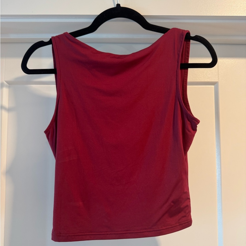 Peppermayo Rich Burgundy Tank Top